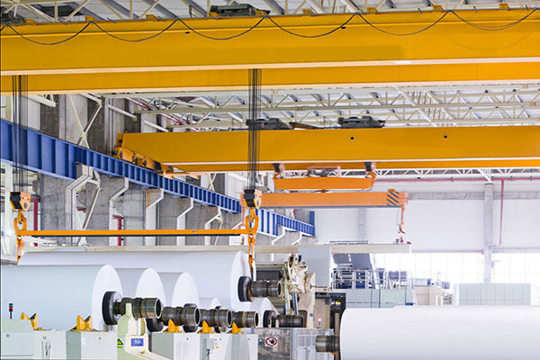 Industria de fabricación de pulpa y papel Grúas