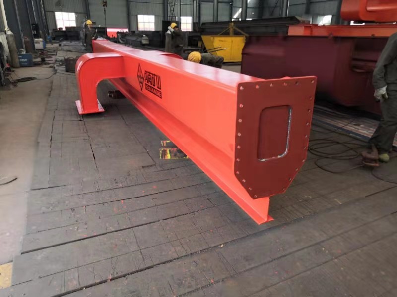 Grúa de pórtico de haz simple modelo 5t MH para cliente de Arabia Saudita