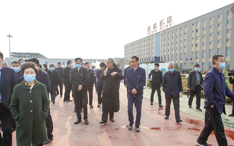 Zhang Guowei, secretario del comité del partido municipal de Xinxiang y visita del equipo clave de o