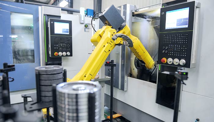 Robot industrial de fabricación inteligente